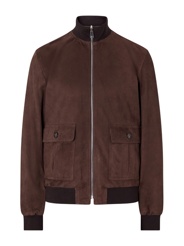 Photo: Valstar - Reversible Suede Jacket - Blue