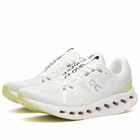 ON Men's Cloudsurfer Sneakers in White/Sand