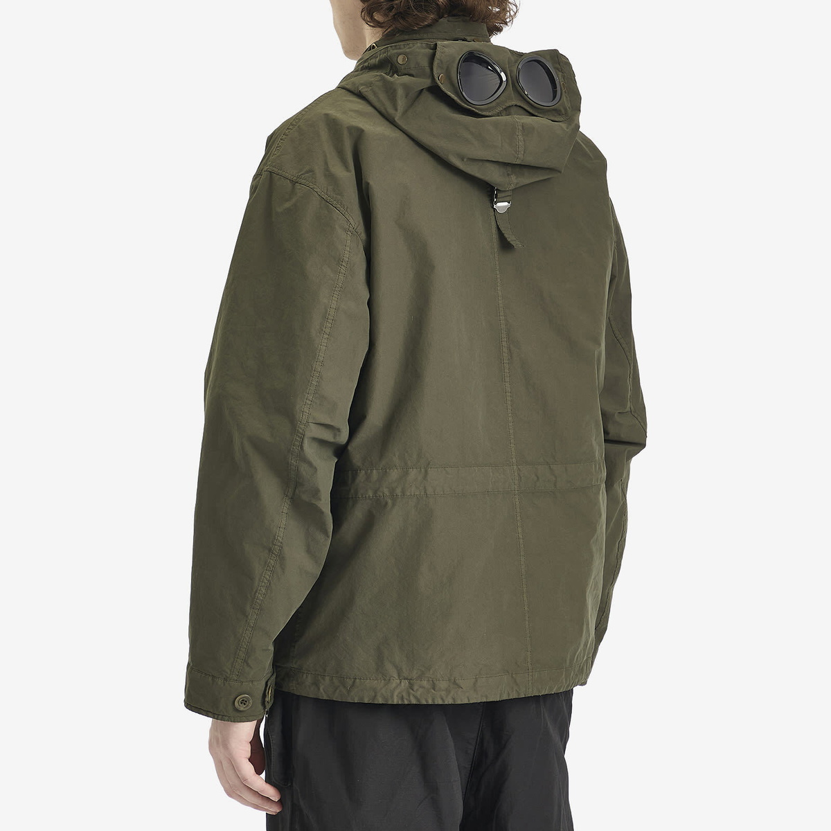 nn cpcompany C.P. Company Men's Goggle Jacket in Ivy Green C.P. Company