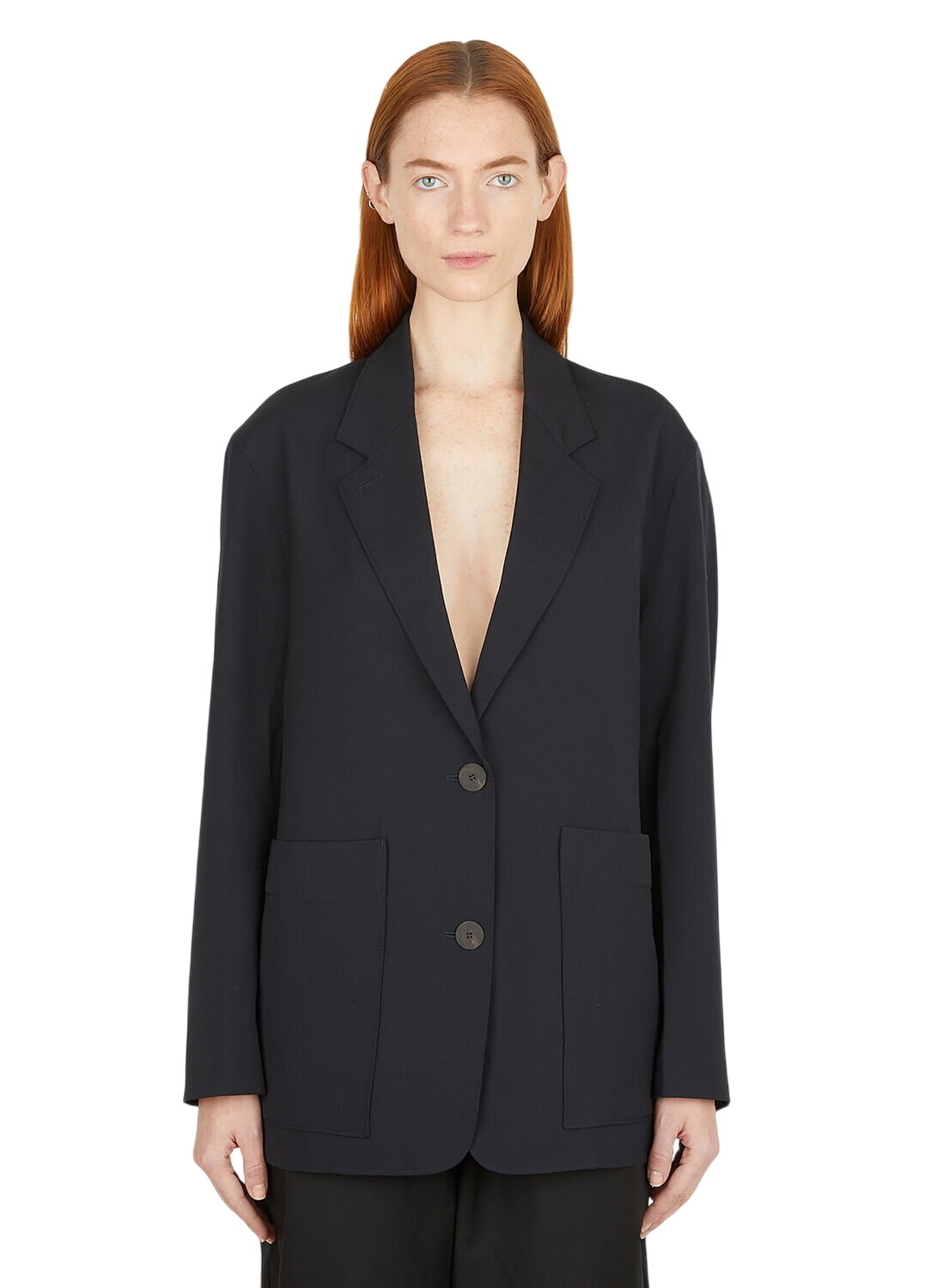 Studio Nicholson Black Padded Pieper Coat Studio Nicholson