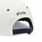 Polo Ralph Lauren Men's Authentic R Baseball Cap in Deckwash White/Newport Navy 