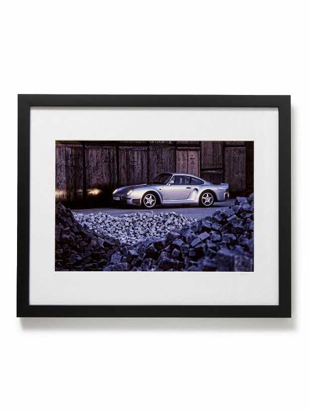 Photo: Sonic Editions - Framed 1987 Porsche 959 print, 16&quot; x 20&quot;
