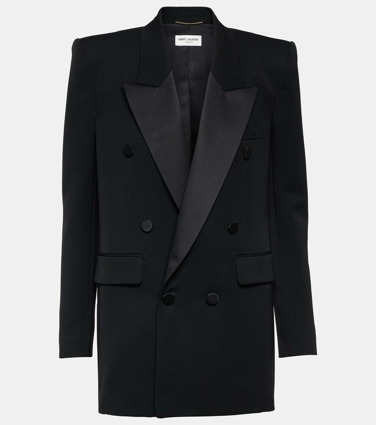 Saint Laurent Grain de poudre tuxedo jacket Saint Laurent