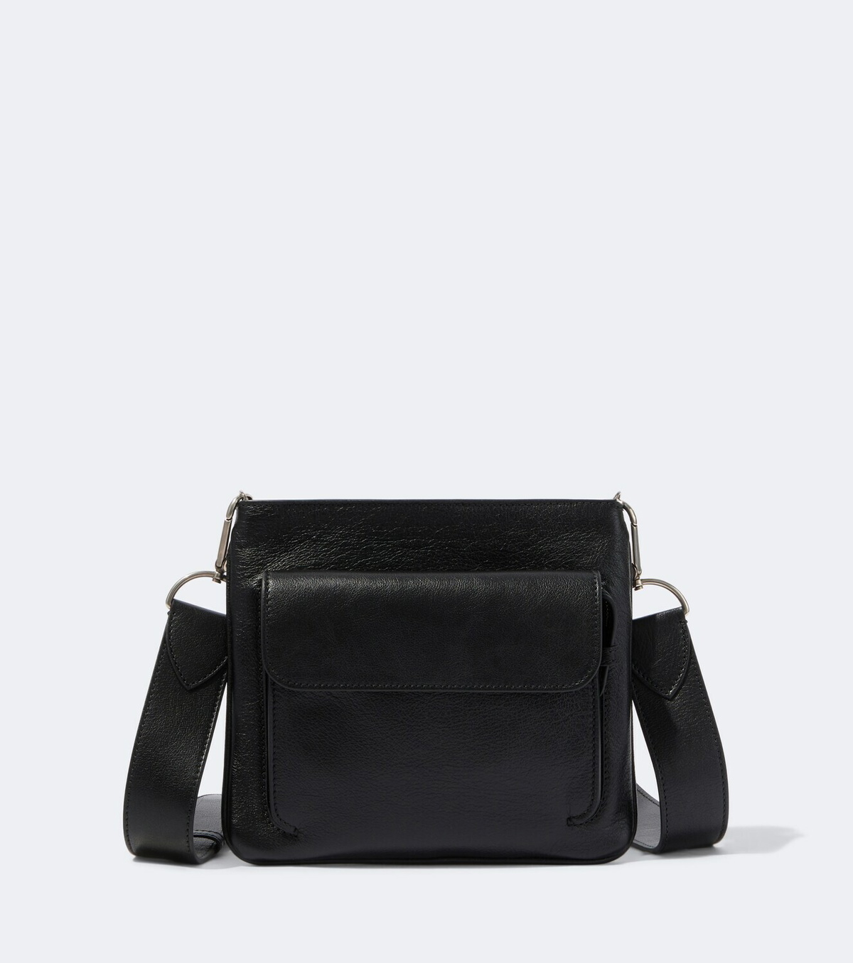 Métier Slide leather messenger bag