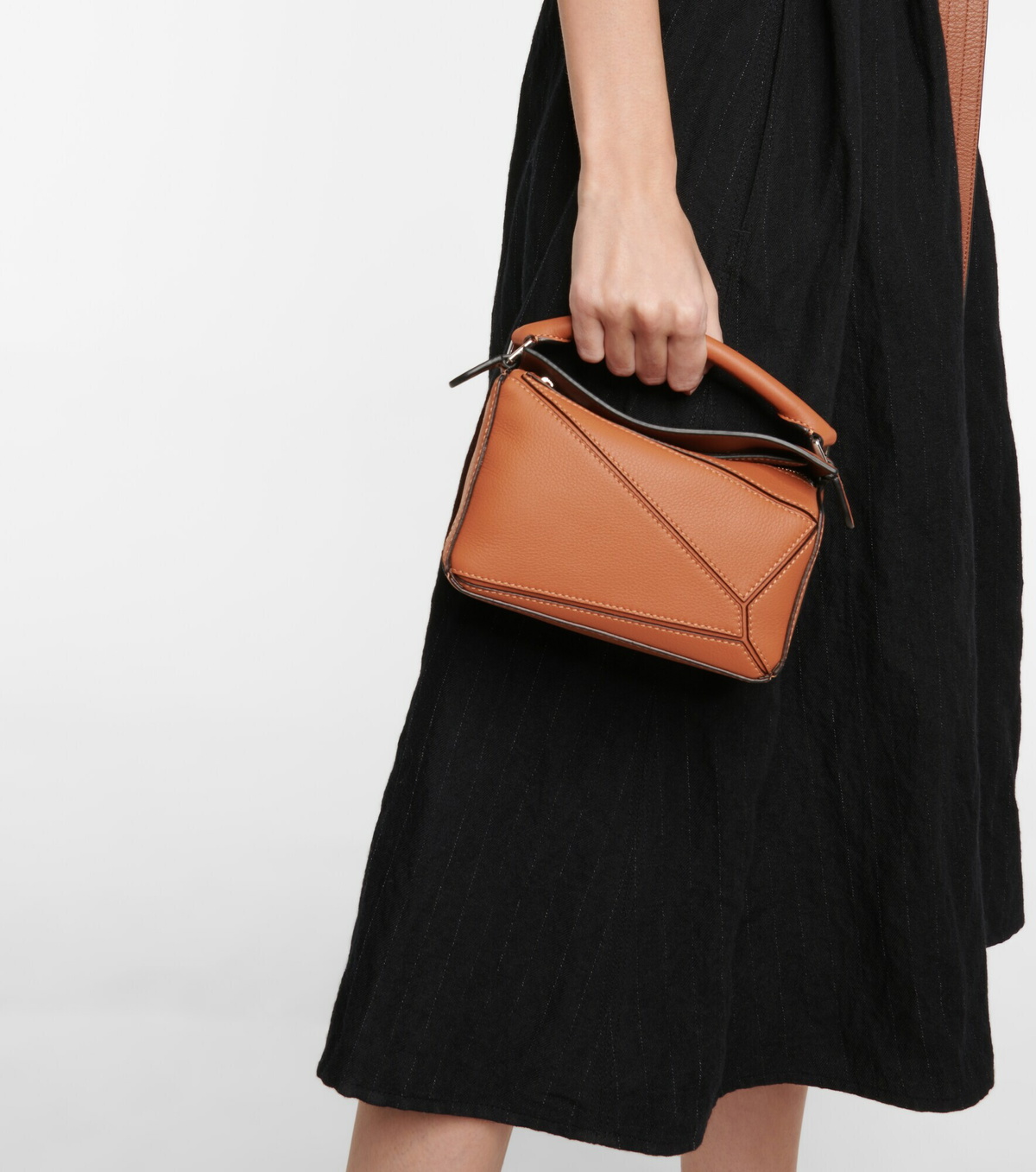Loewe - Puzzle Mini leather shoulder bag