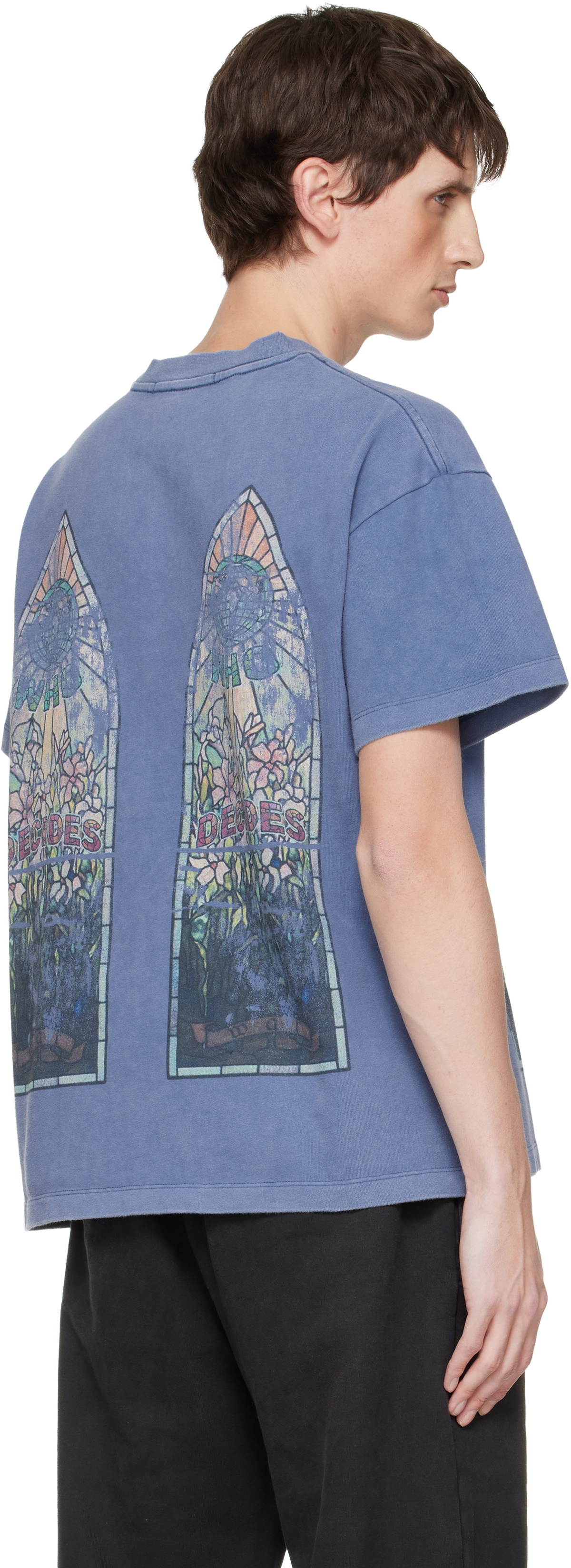 Who Decides War Gray Faded Jersey T-shirt