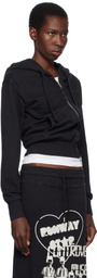 VAQUERA Black Twisted Hoodie