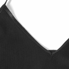 DONNI. Women's Rib Bralette in Jet