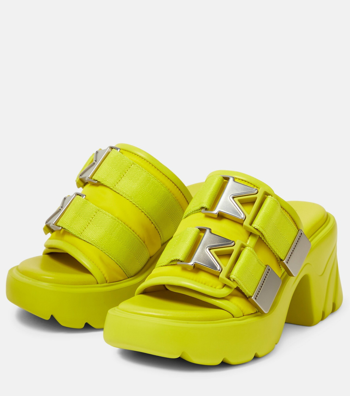 Bottega Veneta - Flash leather-trimmed sandals