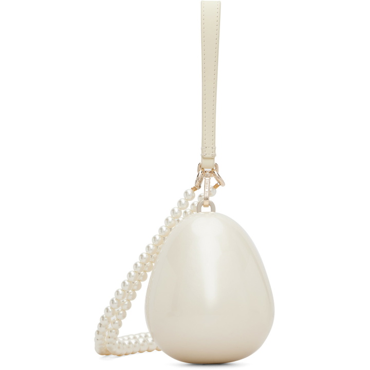 Photo: Simone Rocha Off-White Pearl Egg Bag