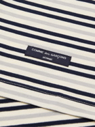 Comme des Garçons HOMME - Striped Cotton-Jersey T-Shirt - Blue
