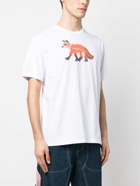 MAISON KITSUNE' - Printed Cotton T-shirt