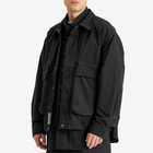 Poliquant Men's Deformed Large Pockets Fatigue Tracker Jacket in Black