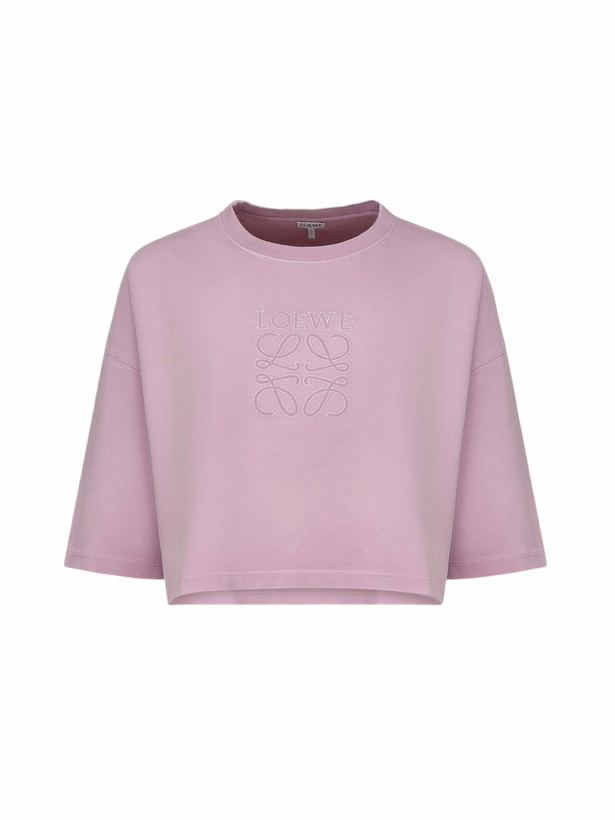 Photo: Loewe Cotton Crop T-shirt