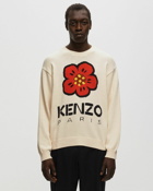 Kenzo Boke Flower Jumper Beige - Mens - Pullovers
