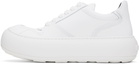 Moschino White Ollie Sneakers
