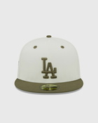 New Era Mlb Ws Trail Mix 59 Fifty Los Angeles Dodgers White - Mens - Caps