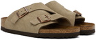 Birkenstock Taupe Narrow Zürich Sandals