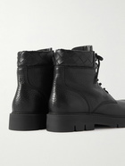 Bottega Veneta - Haddock Full-Grain Leather Boots - Black