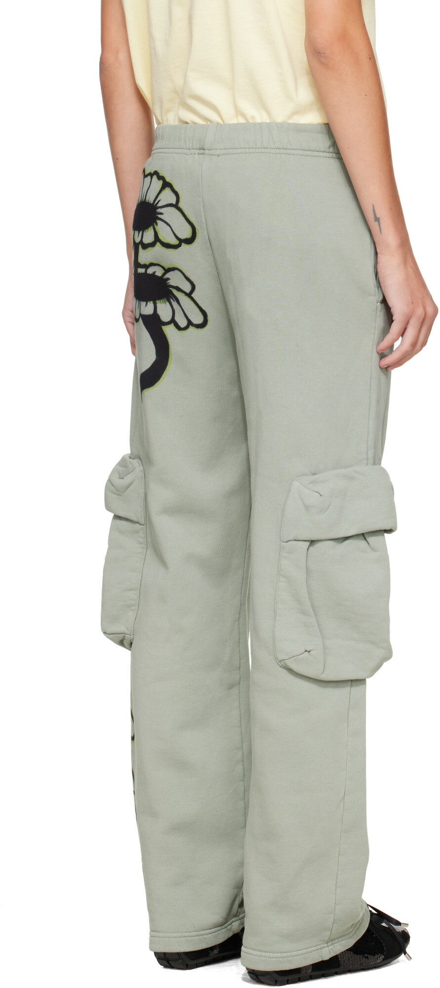 Collina Strada Green Cargo Sweatpants
