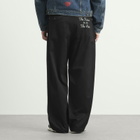 Human Made Men's Double Pleated Wide Chino Pants in Black