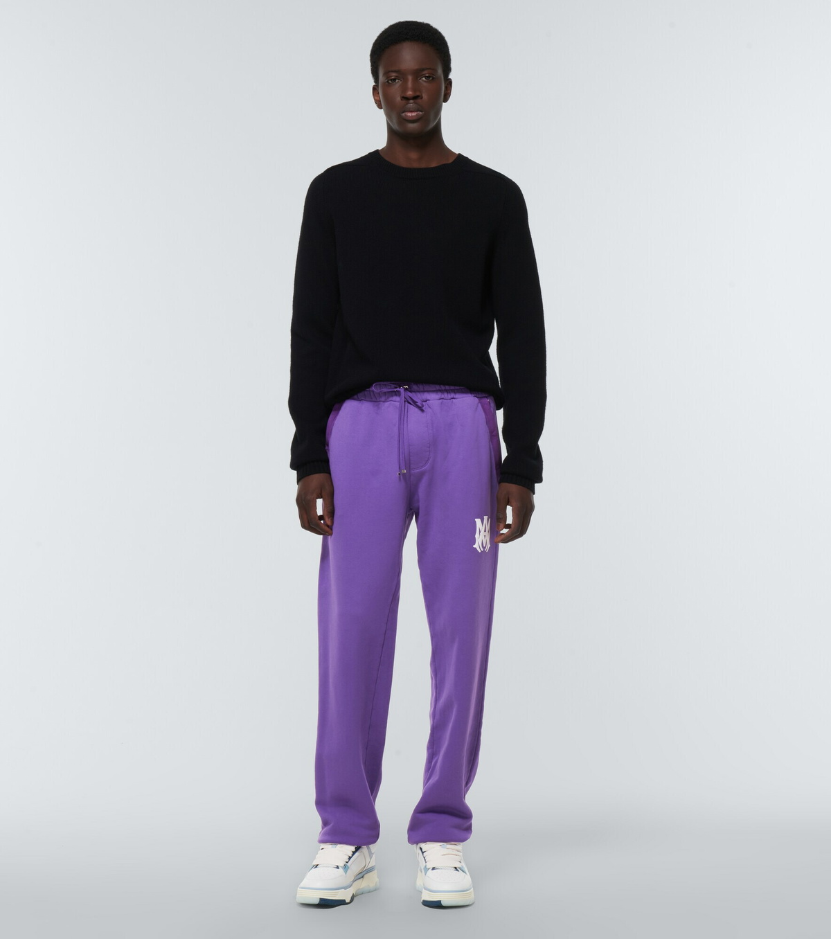 Amiri - Logo cotton jersey sweatpants Amiri