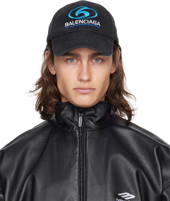 Photo: Balenciaga Black Surfer Cap