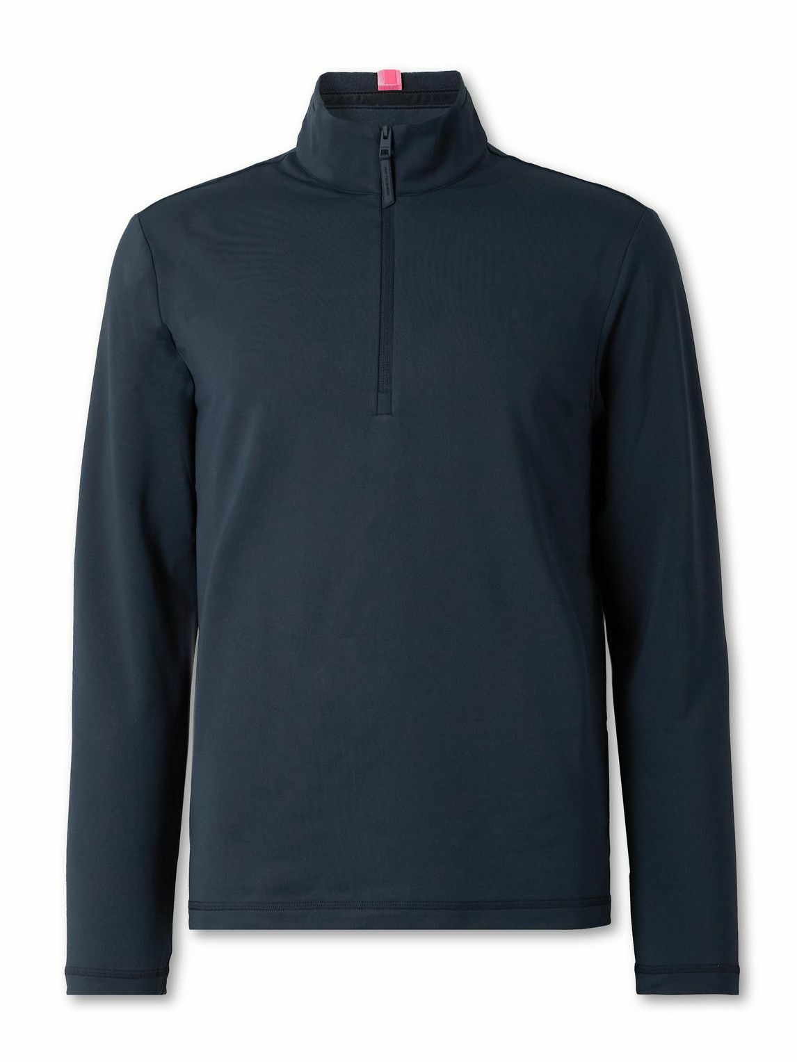 G/FORE - Brushed Tech-Jersey Half-Zip Golf Top - Blue