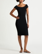 Hunza G Womens Mini dress in Black