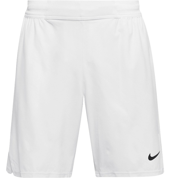 Photo: Nike Tennis - NikeCourt Flex Ace Dri-FIT Tennis Shorts - White