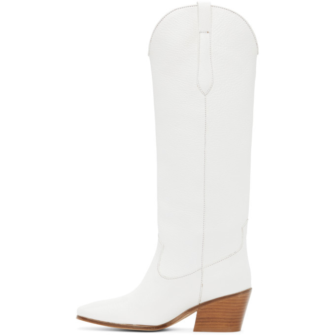 BY FAR White Willa Boots By Far