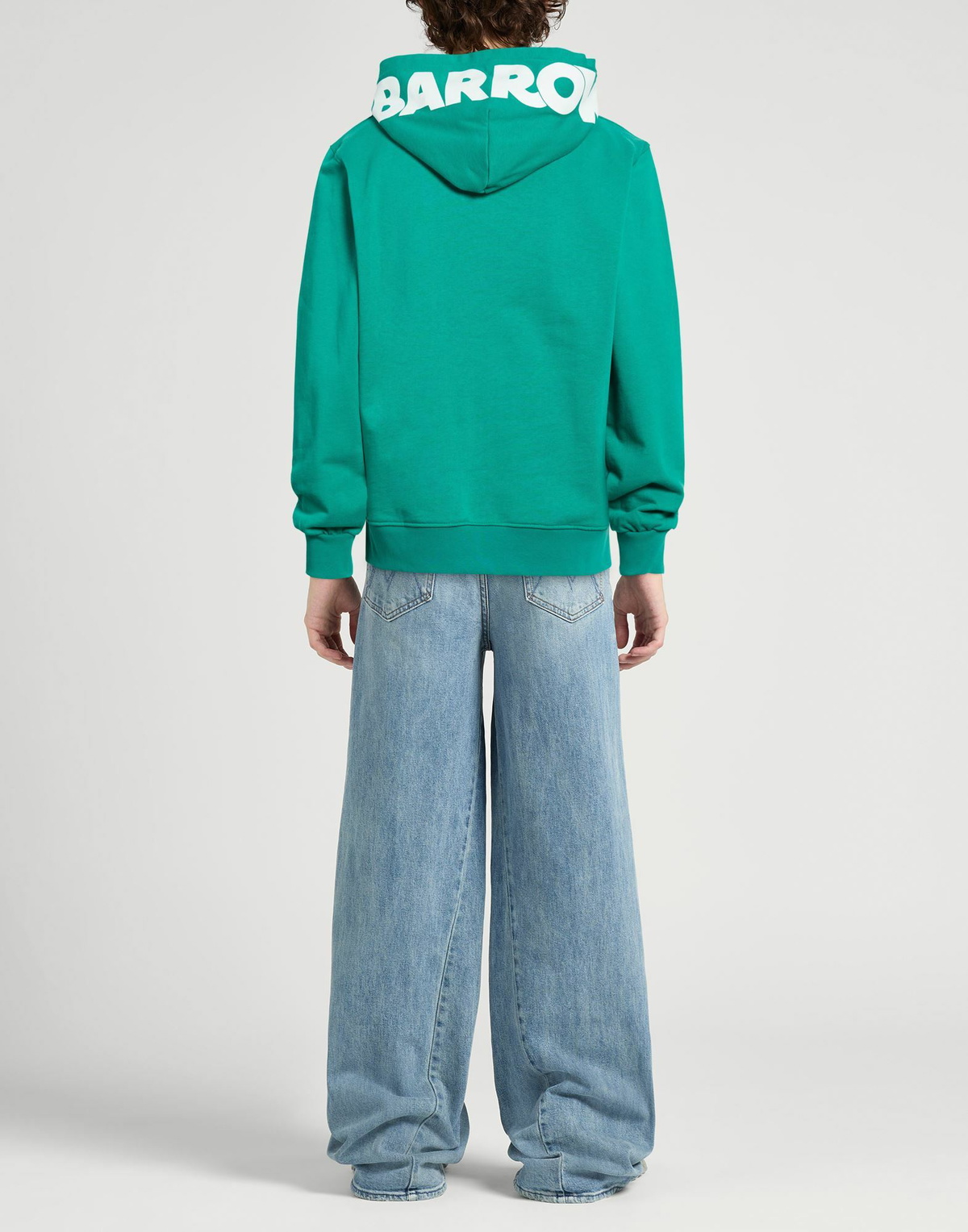 Barrow Mens Sweatshirt Emerald in Green