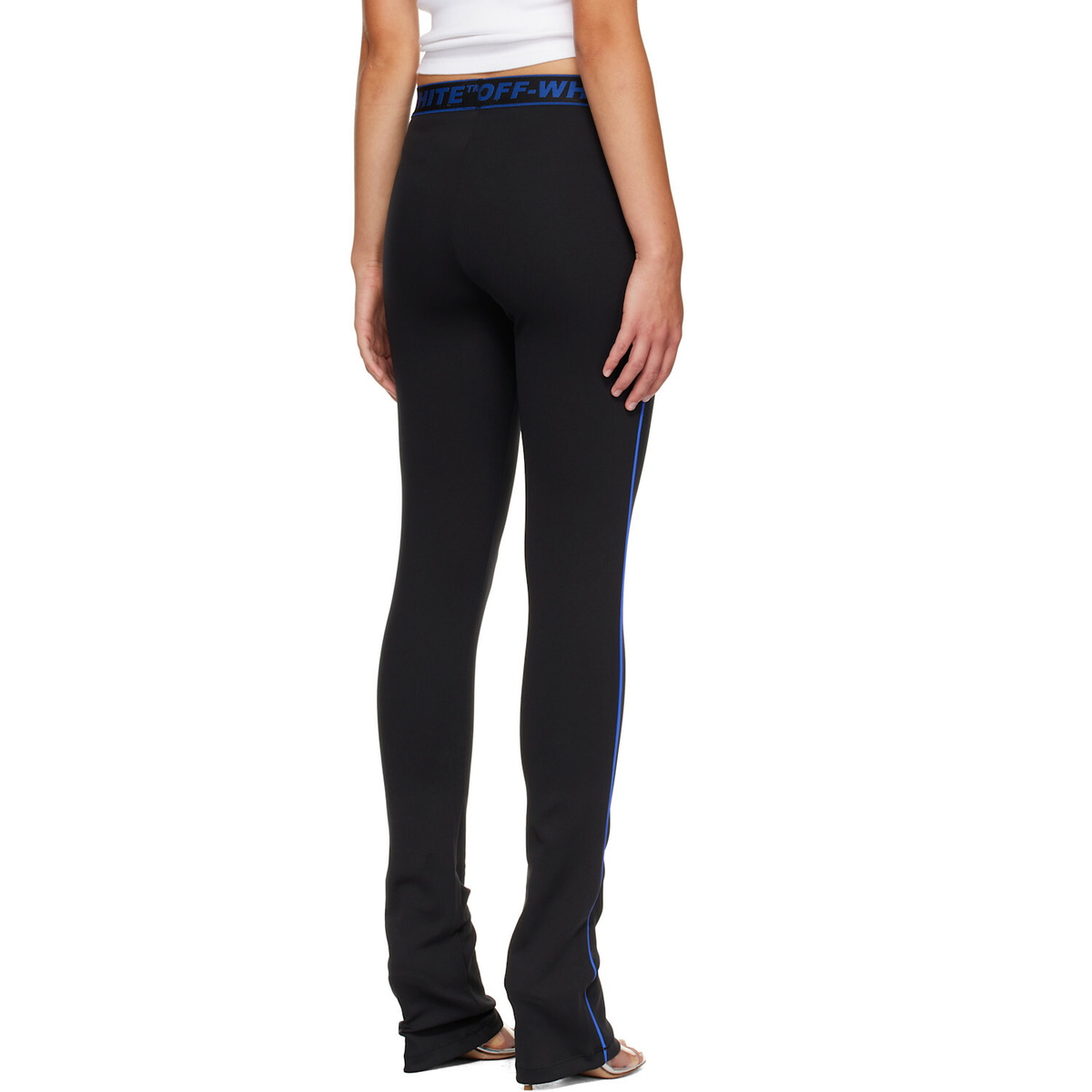Off-White Black Logo Sport Leggings