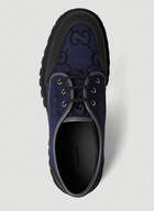 GG Lace-Up Shoes in Navy