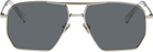 Coperni Silver Aviator Sunglasses
