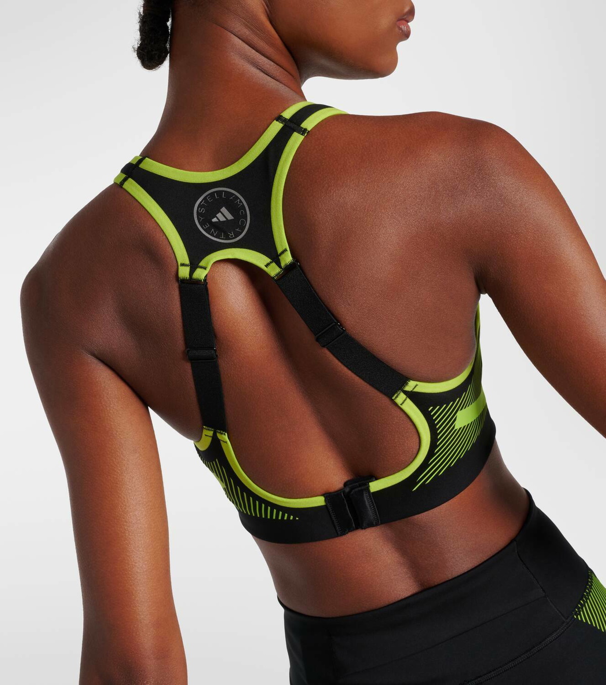 Adidas by Stella McCartney Printed sports bra
