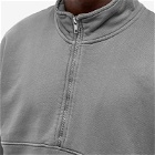 Colorful Standard Men's Organic Quarter Zip Sweat in Storm Grey
