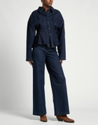 A. w.a. k.e. Mode Womens Denim shirt in Blue