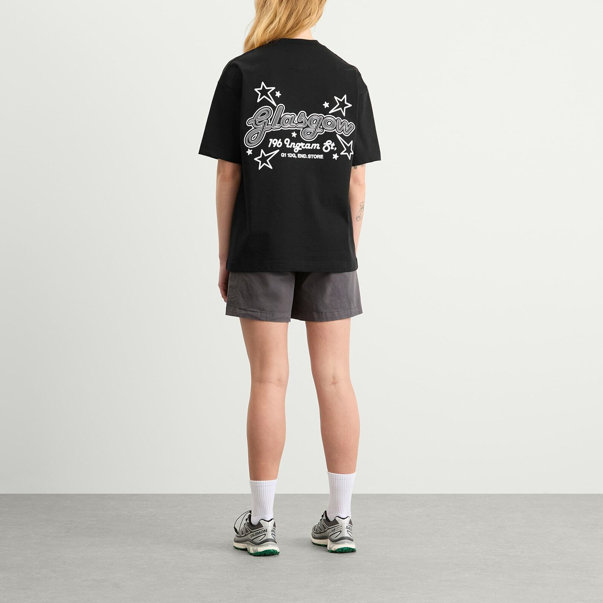 END. City Series 2.0 Glasgow T-Shirt in Black