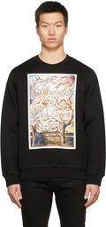 Alexander McQueen Black Logo Patch Sweatshirt