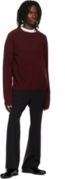 NEEDLES Black Poly Light Double Cloth Boot-Cut Trousers