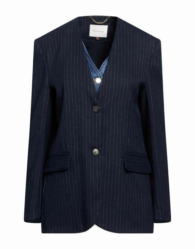 Photo: Manila Grace Womens Blazer Midnight in Blue