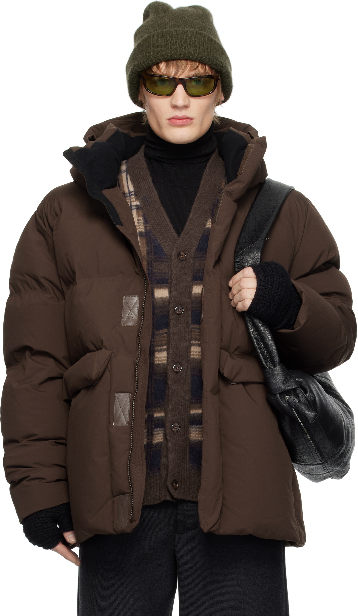★新品未使用★ HOLZWEILER Dovre DOWN JACKET L Holzweiler Brown Dovre Down Jacket Holzweiler