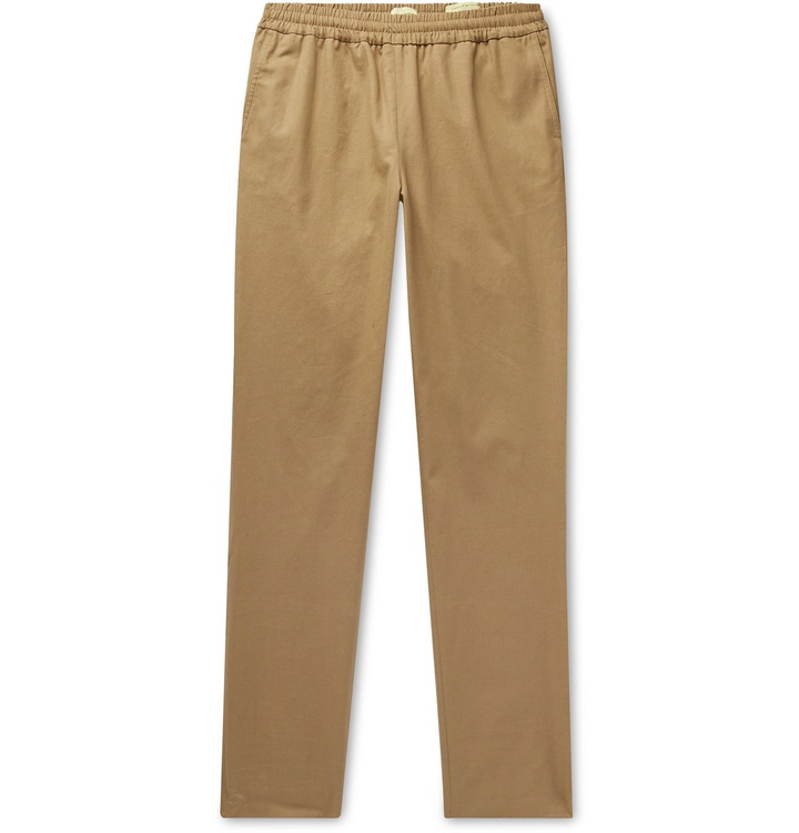 Photo: De Bonne Facture - Tapered Wool-Flannel Trousers - Neutrals