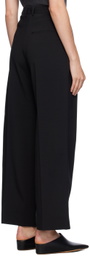 GIA STUDIOS Black Pleated Trousers