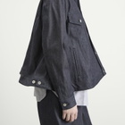 Comme des Garçons Black Men's Denim Jacket in Indigo
