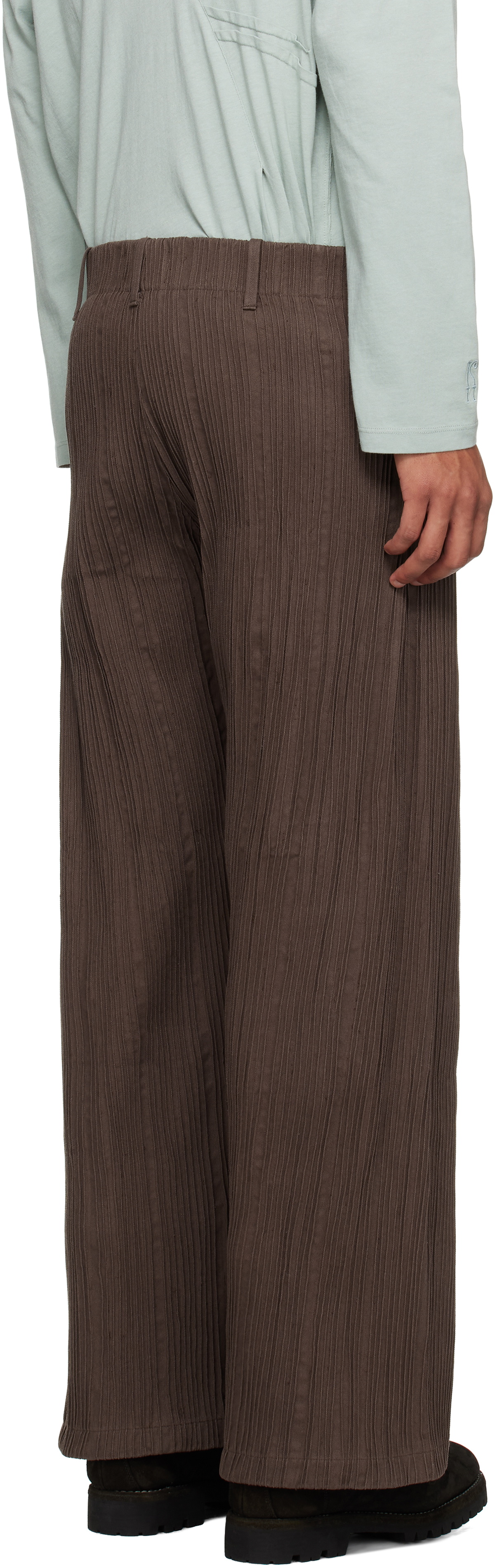Tondolo Brown Twill Trousers