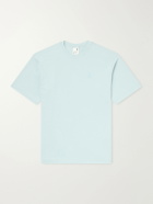 On - Logo-Embroidered Organic Cotton T-Shirt - Blue