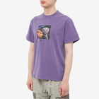 Gramicci x Adsum Garment Dyed T-Shirt in Purple