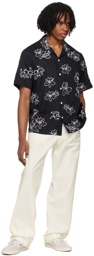 rag & bone Black Avery Resort Shirt